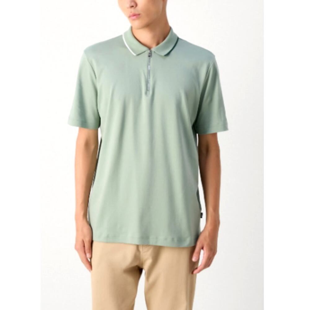 Hugo Boss Men's Light Pastel Green C-Paras Polo Shirt Size M